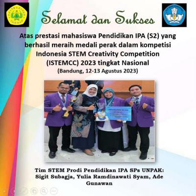 Silver Award of Indonesia STEM Creativity Competition 2023